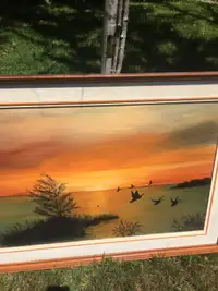 Geese over the St. Lawrence river (SOLD)