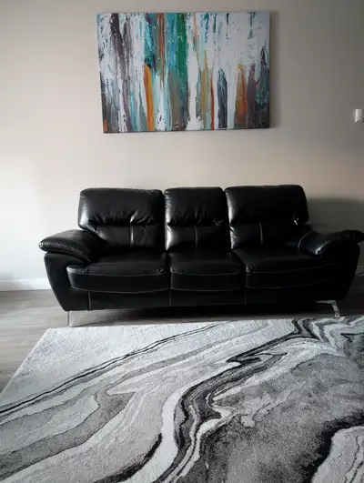 Leather sofa, View more