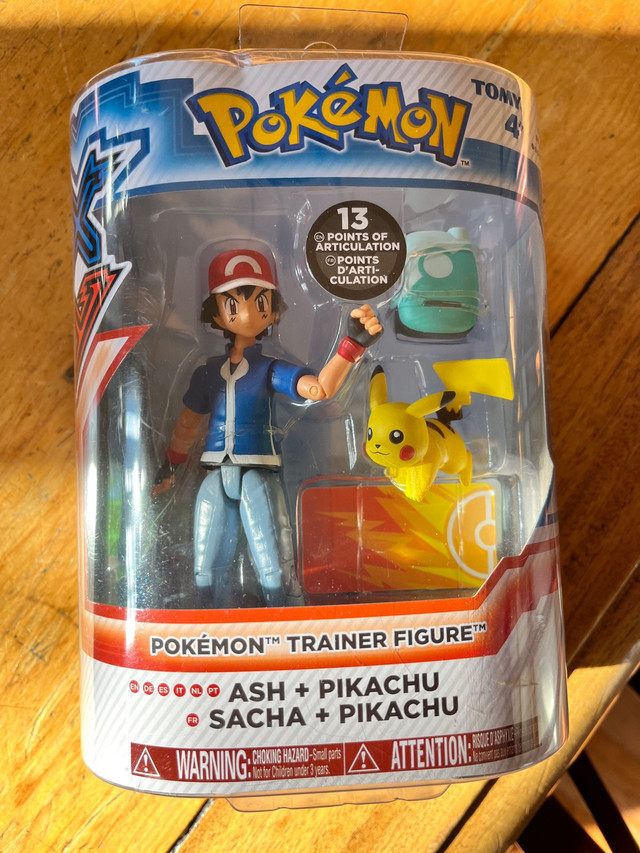 Sealed XY Ash & Pikachu Action Figure Pokémon Trainer in Toys & Games in Kawartha Lakes - Image 2