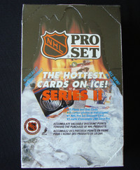 1990-91 Pro Set Hockey Series II Wax Box