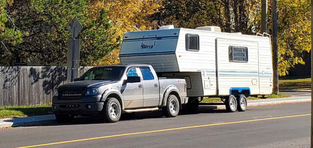 Sell/Trade SuperTruck and 5th wheel camper or Motorhome in Cars & Trucks in Red Deer