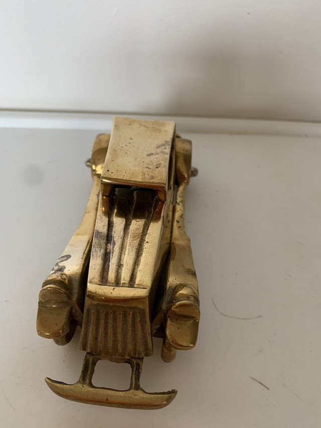 Vintage Model T Brass Car in Arts & Collectibles in Moose Jaw - Image 2