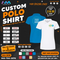 Women's soft Touch Polo Shirt Special May Offer !
