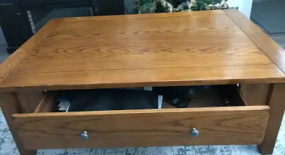 Beautiful Solid Wood Coffee Table, View more