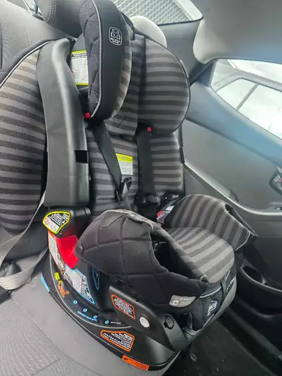 Graco 4Ever dlx Extend2fit car seat, View more