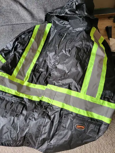 Pioneer rain jacket xxl , View more