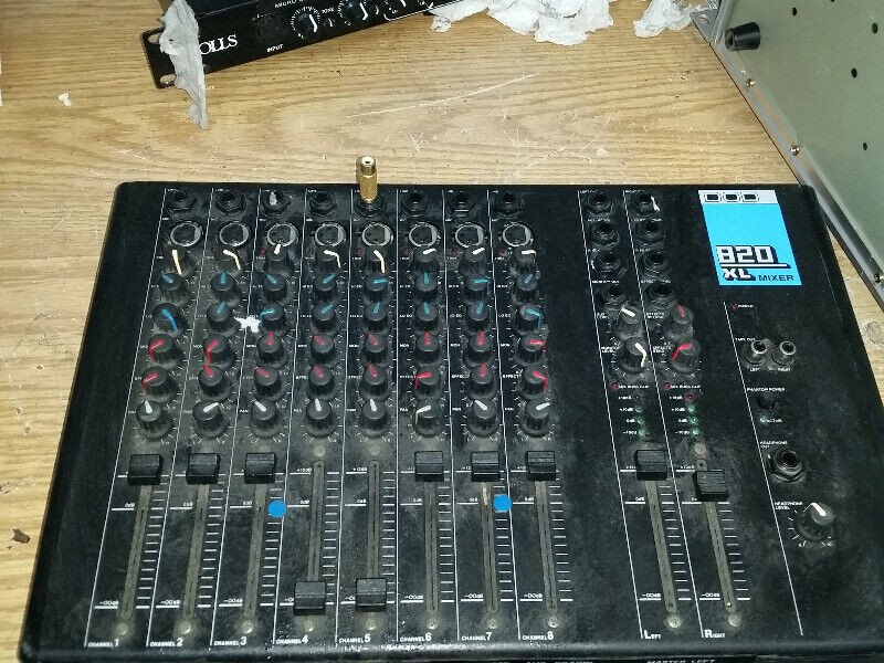 Used, DOD 820 8 Channel Professional Mixer tons of pro audio gear cont for sale  