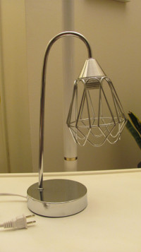 Only $10 for this brand new modern cage lamp!