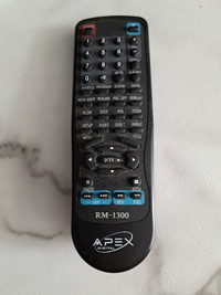 Apex RM-1300 DVD Remote Control