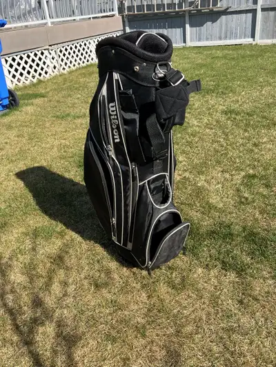 Black wilson golf bag, View more