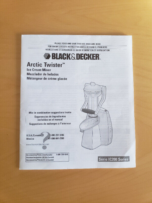 ARCTIC TWISTER BLIZZARD MAKER EXCELLENT CONDITION Processors Blenders Juicers Brockville Kijiji Classifieds