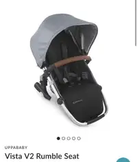 Uppababy V2 RumbleSeat Gregory