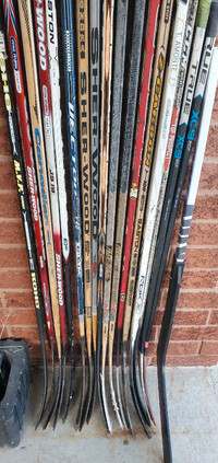 Various Hockey Sticks 