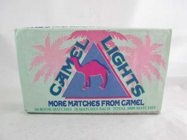 Box of Vintage CAMEL LIGHTS Matches in Arts & Collectibles in Moncton