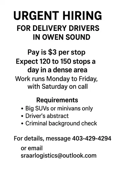 Delivery Drivers, View more