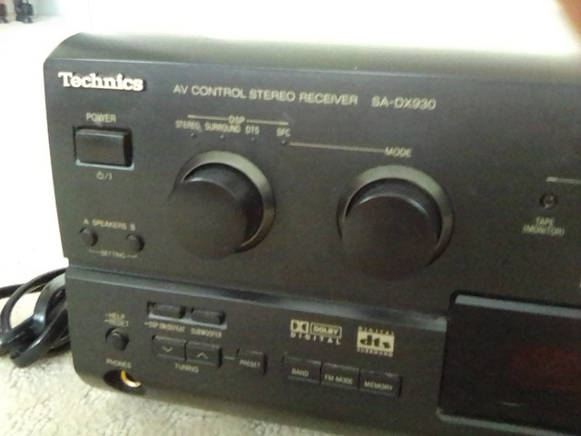 TECHNICS RECEIVER in Stereo Systems & Home Theatre in Parksville / Qualicum Beach - Image 4