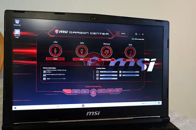 MSi GP63 Leopard Gaming Laptop in Laptops in Edmonton - Image 3