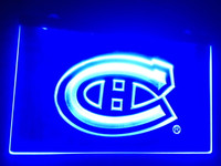 MONTREAL CANADIENS  LED NEON   SIGN PERFECT FOR THE BIGGEST FAN!