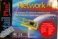 Fast Ethernet PCI Network Card
