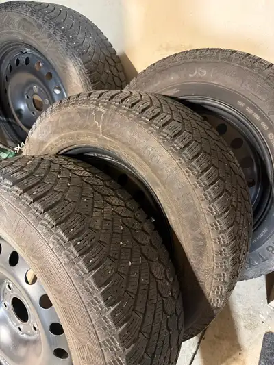 Gislaved Nord Frost winter tires, 265/60/18 Take off recently 2019 Jeep Grand Cherokee