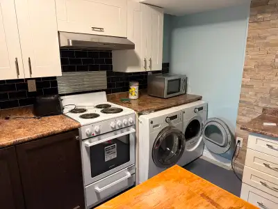 1 Bedroom 1 Bathroom Basement Apartment For Rent