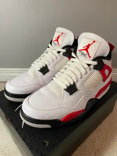 Jordan 4 Red Cement - sz 11, View more