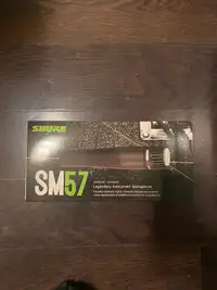 Shure SM57 Microphone (New in box)