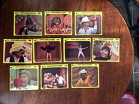 The Gong Show - Complete sticker set (10) / (c) 1977