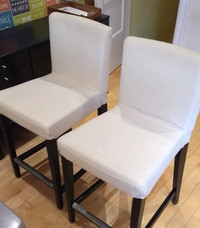 Two barstool chairs - Ikea Hendriksdal