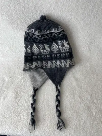Scandi Reversible Knitted Cap, View more