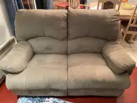 Couch / Loveseat with recliner 