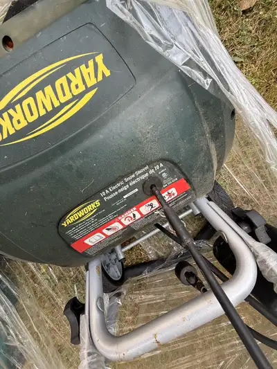Yard works 10A electric snow shovel, View more