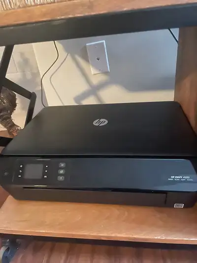 HP envy  4500 wireless printer for sale. Requires cartridges, View more
