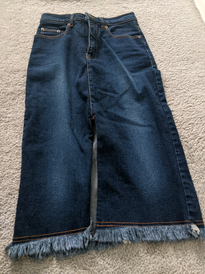 Jean shorts, View more