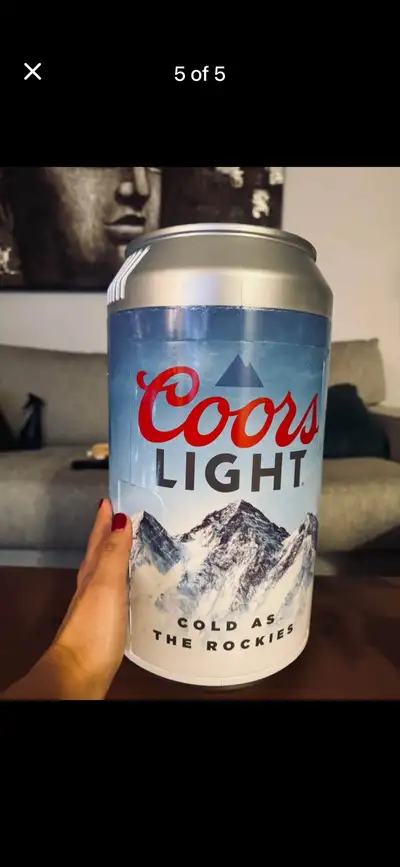 New! Coors Light Mini can cooler, View more