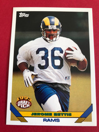 1993 Topps Jerome Bettis Rookie card 