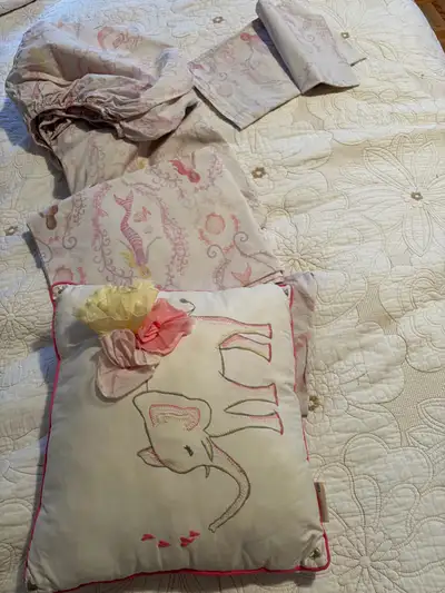 Pottery Barn Kids – Literie sirène – Twin – 100% coton , View more