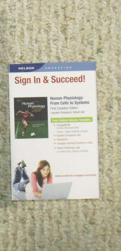 Human Physiology 1st Canadian Edition Access Card Only in Textbooks in Winnipeg
