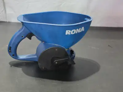 Get your lawn ready for the season with this RONA hand-held broadcast spreader. Perfect for small to...