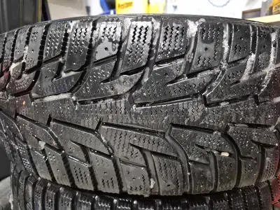 HANKOOK I Pike winter tires with rims 215 60 16 Bolt pattern 5 x 114.3 Asking $260 Semperit Winter t...
