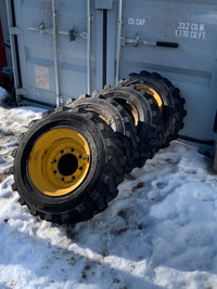Skid Steer Rims And Tires