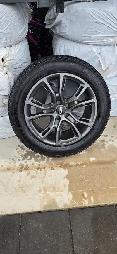 235/55 R 18 Michelin X Ice SUV tires with EuroDesign Rims & sensors. Rims are mint & the tires have...