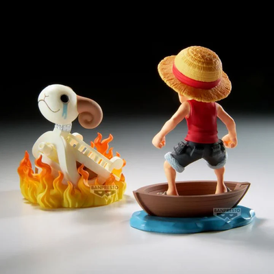 BNIB: One Piece WCF Log Series Figure Luffy and Going Merry, View more