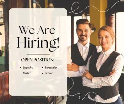 HIRING SERVER & Bartenders, View more