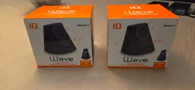 iQ Wave Home Speakers (2) -wireless -$30.00 each/$50.00 for both, View more