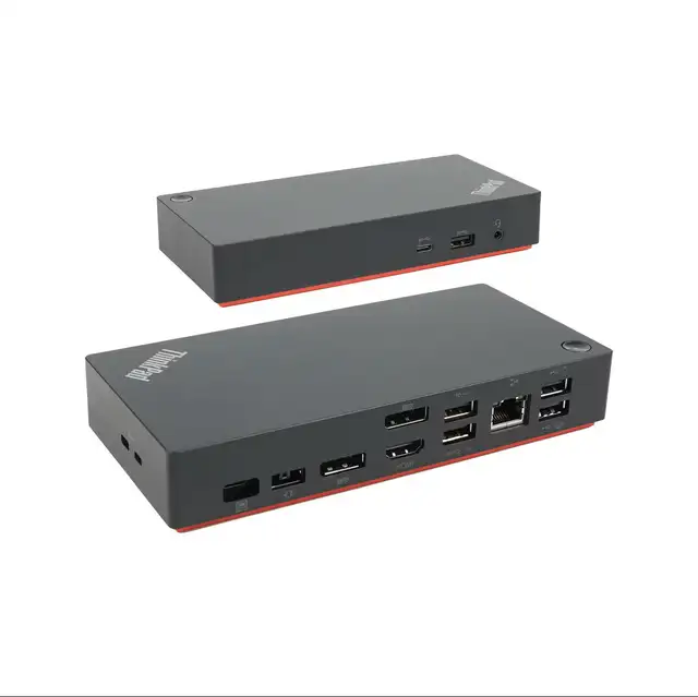 Lenovo ThinkPad Universal USB-C Dock in Laptop Accessories in Markham / York Region - Image 2