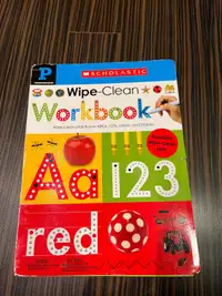 Pre-K Wipe-Clean Workbook