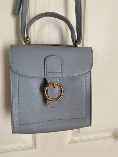 Light blue crossbody bag, View more