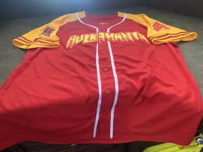 Hulk Hogan Hulkamania Baseball Jersey XXL, View more
