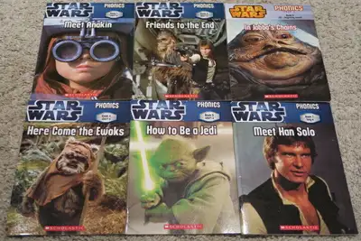 Star Wars Phonics Books, View more